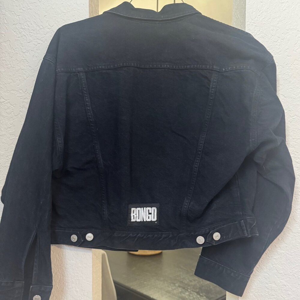 Vintage BONGO Black Denim Jacket